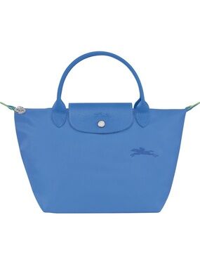 Longchamp Small Top-Handle Tote in Bright Blue